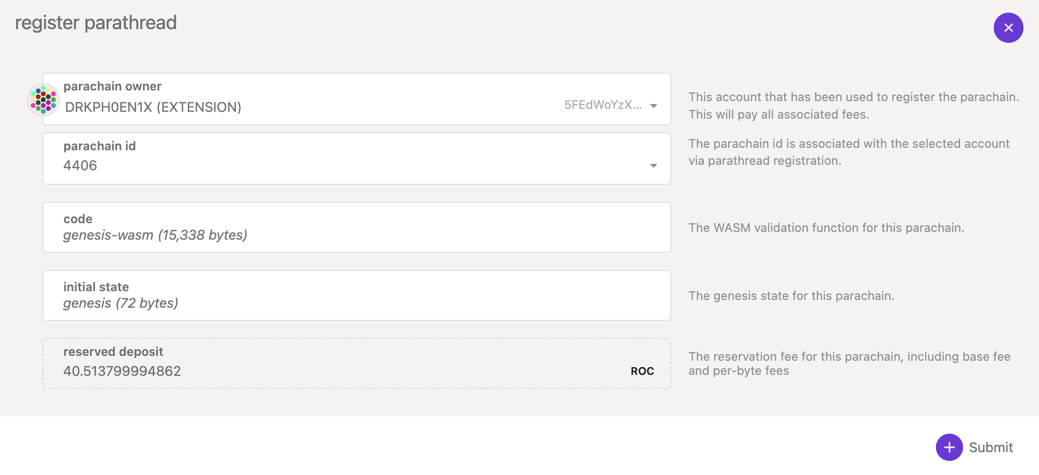 Upload chain artifacts